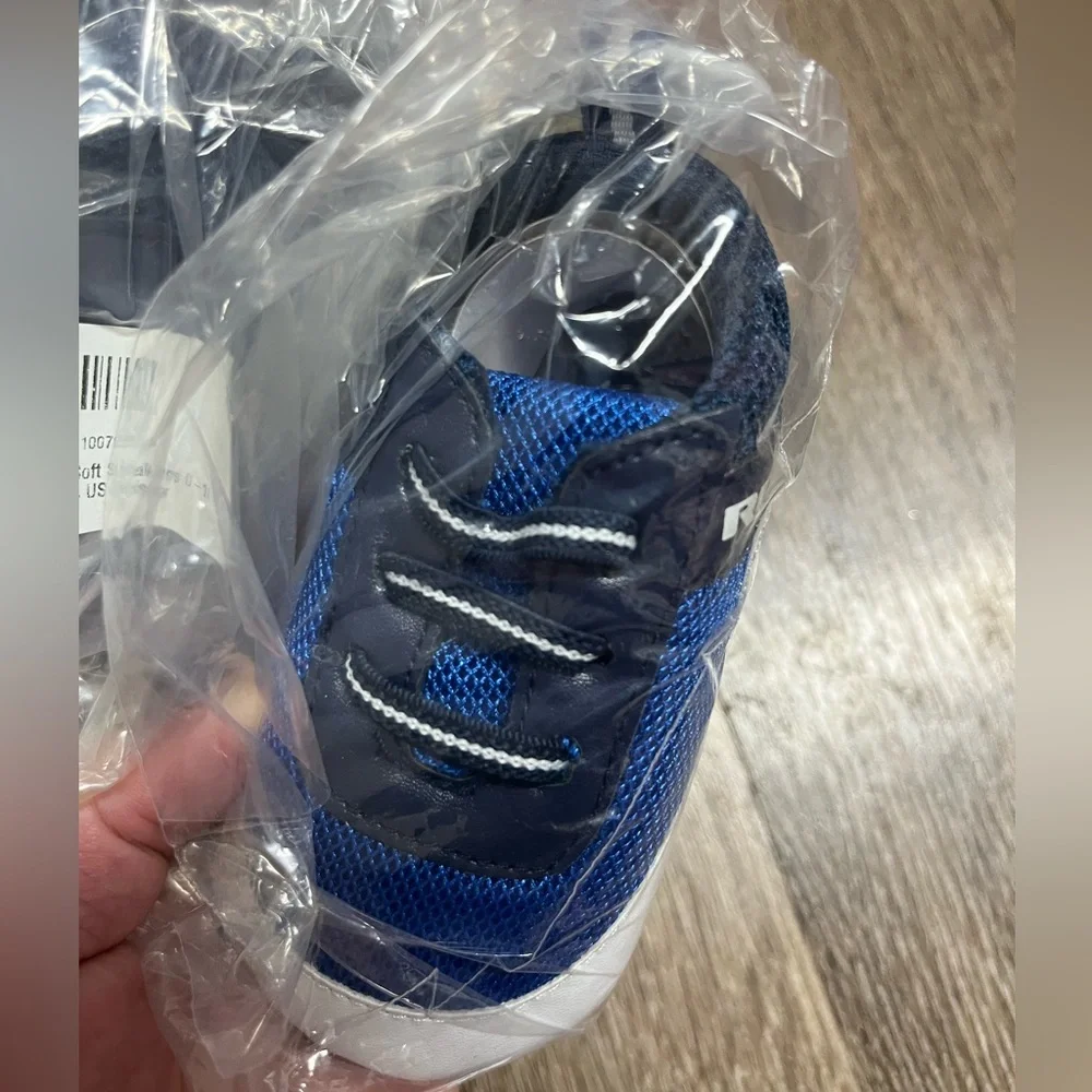 RBX Blue Baby Sneakers Size 4